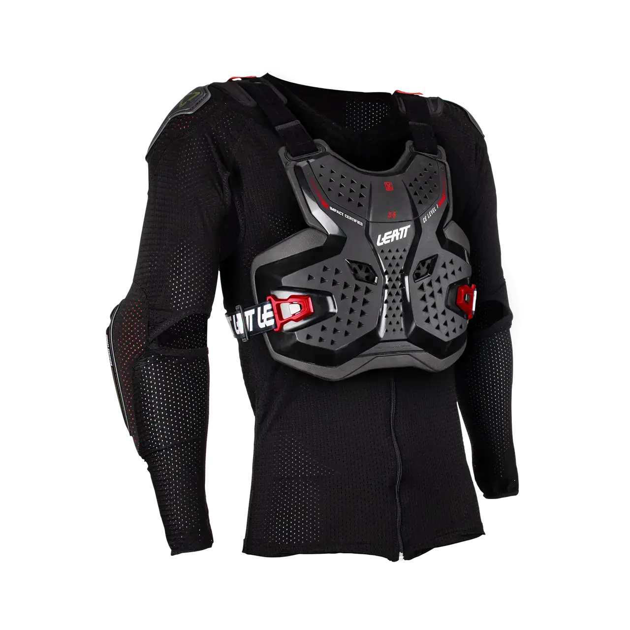 Body Protector 3.5 Jr Blk/Red, Leatt Junior