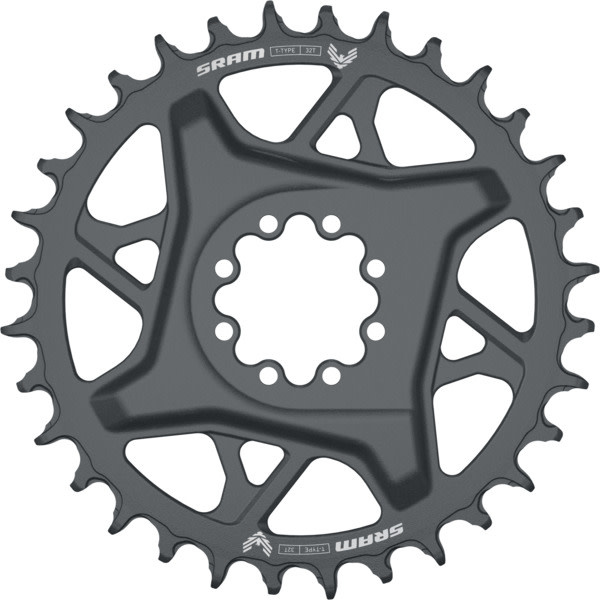 SRAM Chainring, T-Type, SRAM  GX Eagle, 3 mm, Polar grey