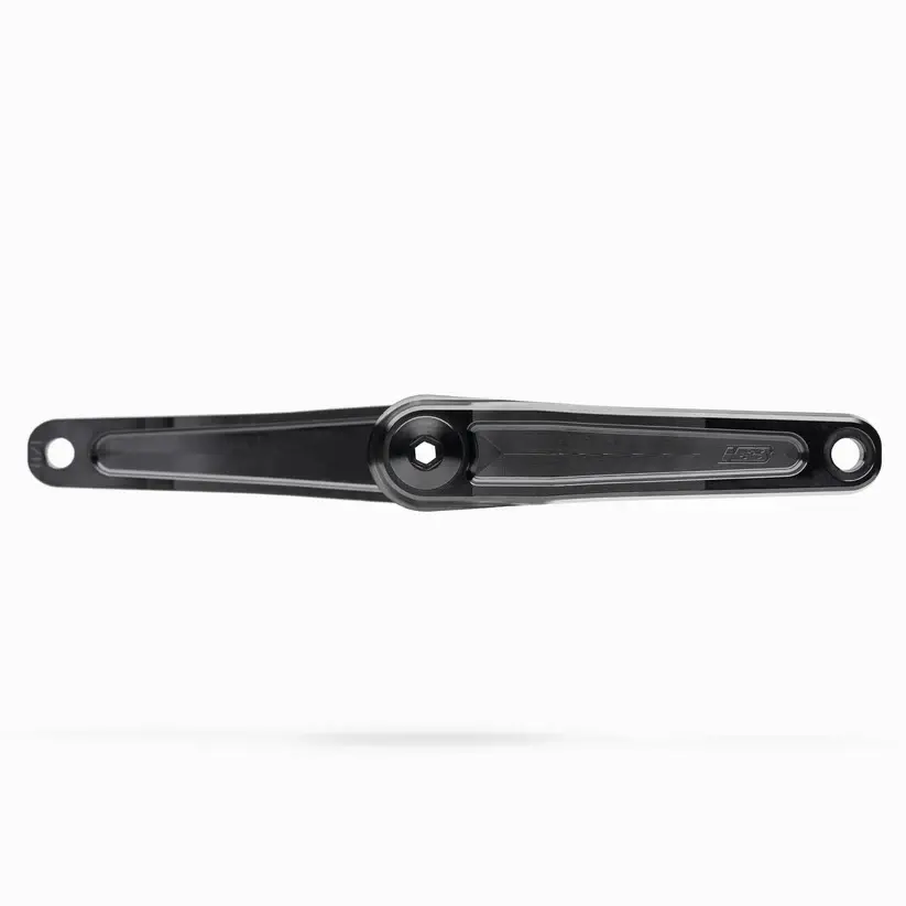 North Shore Billet Crankset, NSB Talon Rocky PowerPlay 155mm Length, 30mm Spindle, Black