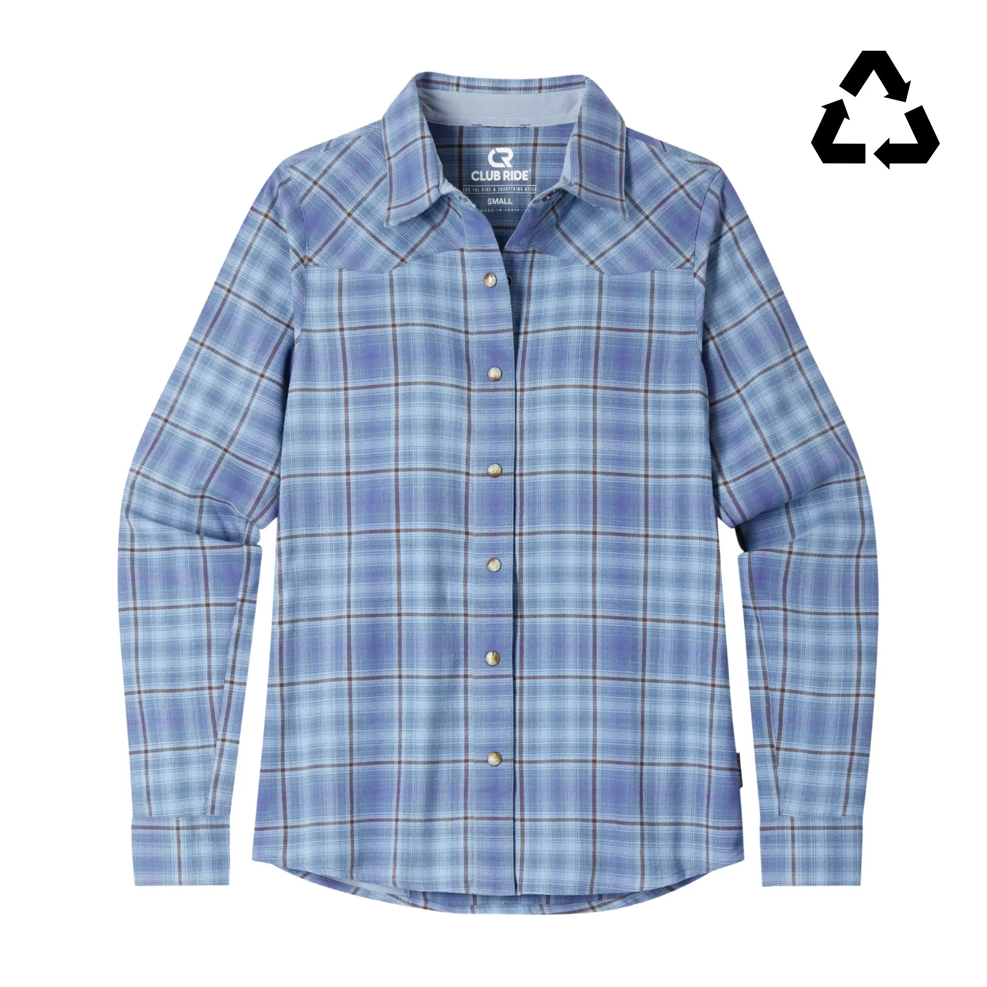Club Ride Shirt, Club Ride Apparel, Liv'n  women's flannel