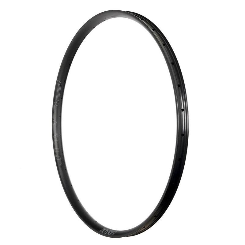 Stans No Tubes Rim, Stan No Tubes Flow MK4 32 hole, Matte Black w Grey