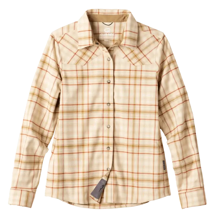 Club Ride Shirt, Club Ride Apparel, Liv'n  women's flannel