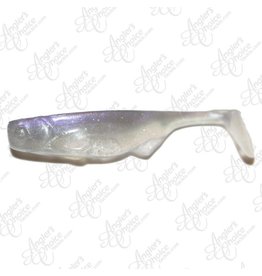 MC Swimbaits MC Swimbait Weedless Finesse 3in Swimmer Purple Haze