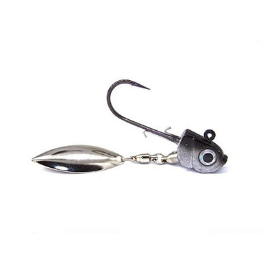 Coolbaits Lure Co Coolbaits DU3/4BLK Underspin Head 3/4oz Black Shad