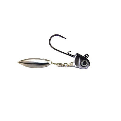 Coolbaits Lure Co Coolbaits DU3/8BLK Underspin Head 3/8oz Black Shad