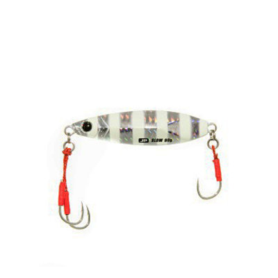 Major Craft Major Craft JPSLOW40-07 JigPara Slow 40g Zebra Glow