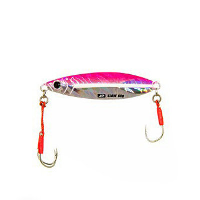 Major Craft Major Craft JPSLOW20-18 JigPara Slow 20g Glow Pink