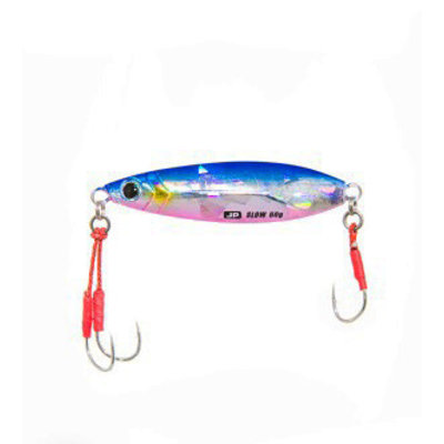 Major Craft Major Craft JPSLOW15-04 JigPara Slow 15g Blue Pink
