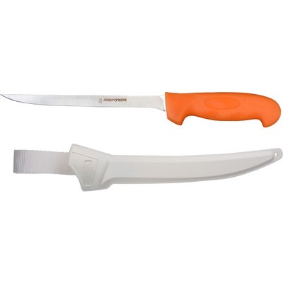 Dexter Dexter UC133-8WS1-PCP Flexible Fillet Knife 8in Moldable Handle w/ Sheath Clam