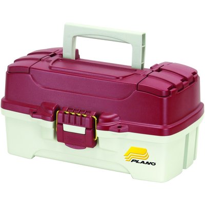 Plano Plano 620106 1 Tray Tackle Box Red