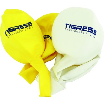 Tigress Tigress 88615-1 Helium Balloons White