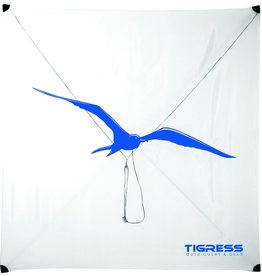 Tigress Tigress 88607-2 Specialty Lite Wind Kite White