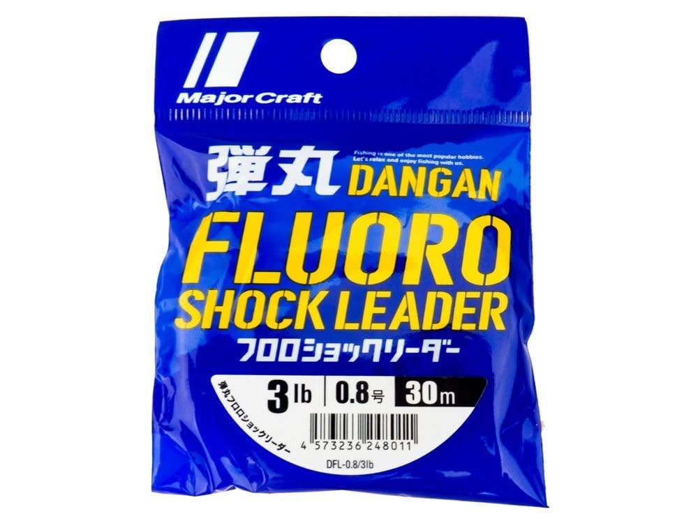 Major Craft Dangan Fluorocarbon Shock Leader 30m 3 lb - Angler's