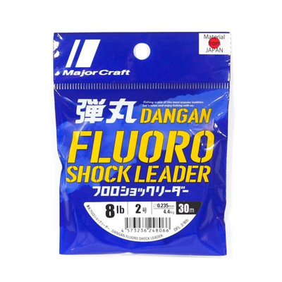 Major Craft Major Craft Dangan Fluorocarbon Shock Leader 30m 8 lb