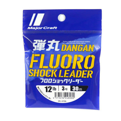 Major Craft Major Craft Dangan Fluorocarbon Shock Leader 30m 12 lb