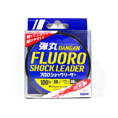 Major Craft Major Craft Dangan Fluorocarbon Shock Leader 30m 100 lb