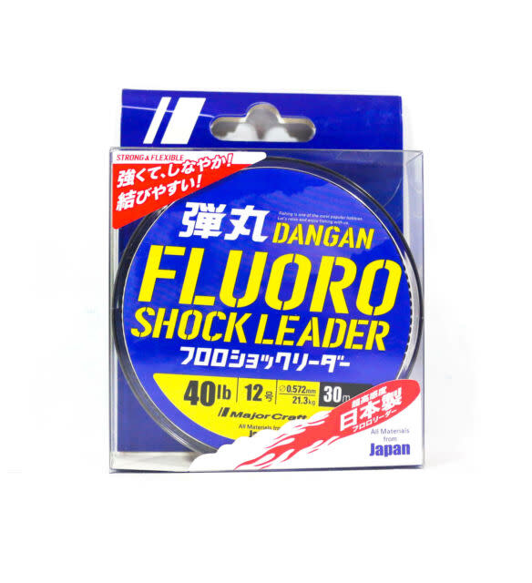 Major Craft Dangan Fluorocarbon Shock Leader 30m 40 lb