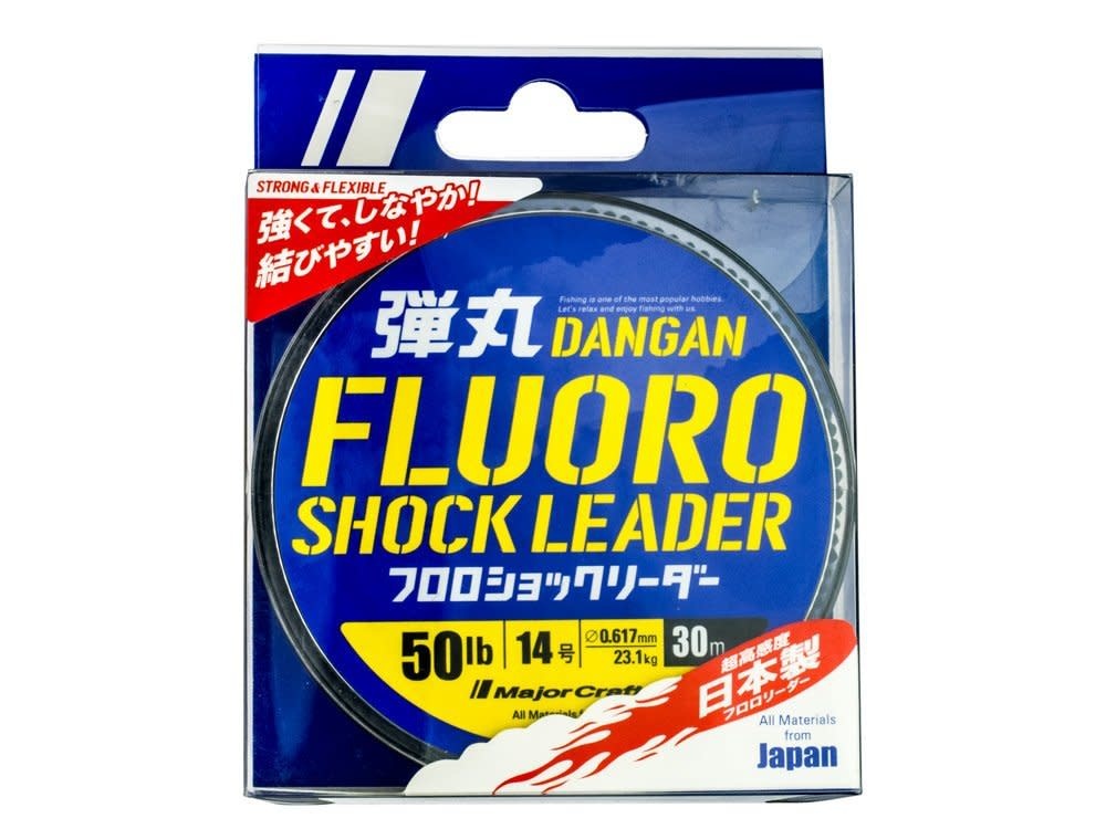 Major Craft Dangan Fluorocarbon Shock Leader 30m 50 lb