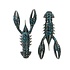 Z-Man Z-Man TRDCR-02PK6 2.5'' TRD Crawz Delta Black Blue 6pk