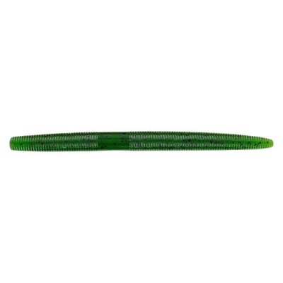 Yamamoto Yamamoto YAM-9-10-297 Senko 5in Green Pumpkin Large Black Flake