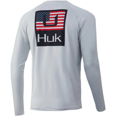HUK HUK Huk'd Up Americana Pursuit L/S