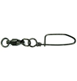 Billfisher Billfisher BBSS8-2PK Ball Bearing Snap Swivels Black 480 lb 2pk