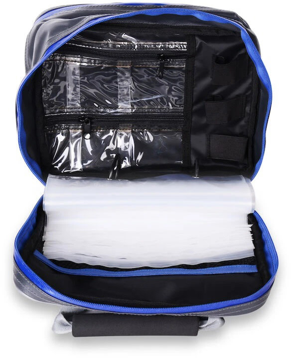 Soft Plastic Lures Binder Tackle Bag Wallet Worm Storage Portable