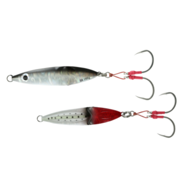 Savage Gear Savage Gear SJ-160-DSL Squish Jig 160g Dirty Silver Lumo