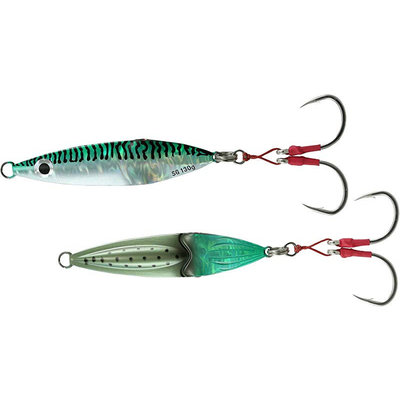 Savage Gear Savage Gear SJ-130G-GM Squish Jig 130g Green Mackerel