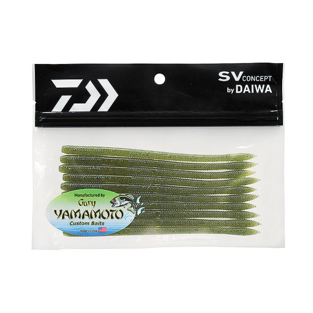 USA Daiwa phantom PCS-60L 極美品！ Daiwa NS-5.8-021 Yamamoto Neko 5.8in Black Blue Flake - Angler's
