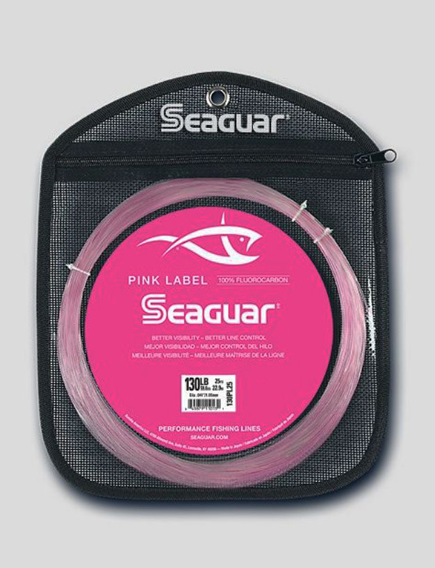 Seaguar Pink Label Flourocarbon 25yds 100 lb - Angler's Choice Tackle