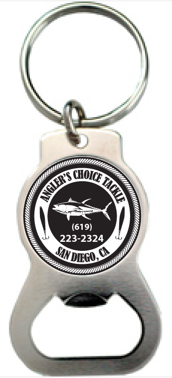 Angler's Choice Keychain Ring Bottle Opener