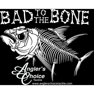 Angler's ChoIce Angler's ChoIce Tee S/S Women's- Skeleton