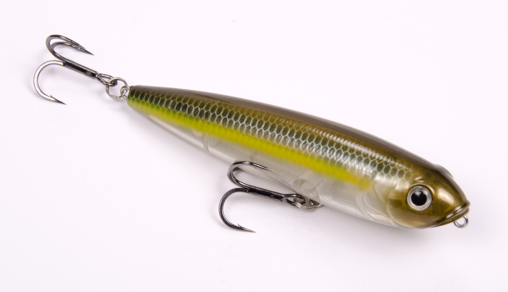 Strike King HCKVDSDJR-585 KVD Sexy Dawg Jr. Rattle Topwater Bait 3 1/4in  Sexy Ghost Minnow - Angler's Choice Tackle