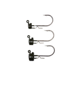 Savage Gear Savage Gear NED Head 1/0 Hook 3/16 oz Black X