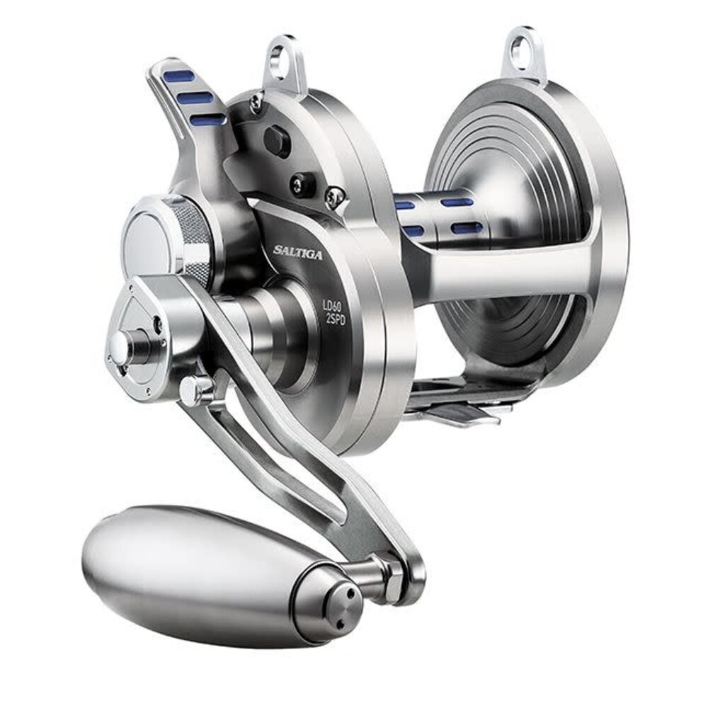 Daiwa SAGLD50-2SPD Saltiga 2-Speed Lever Drag 50 5.8:1 - Angler's