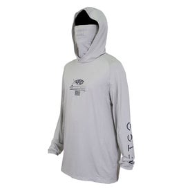 Aftco Bluewater Aftco Barracuda Geo Cool Hood & Mask Sun Shirt O