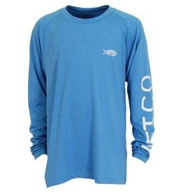 Aftco Bluewater Aftco Youth Samaurai 2 LS Performance Shirt