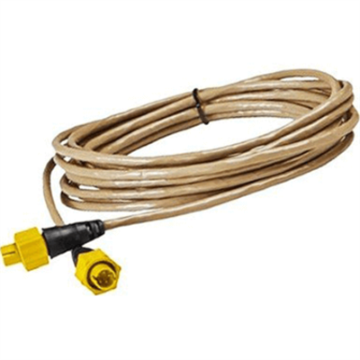 Lowrance Lowrance 000-0127-30 Ethernet Extention Cable 25ft NEP-1 Or NEP-2 Expansion Port 5-Pin Connector 25 Feet Network CableLength With 5-Pin Yellow Plugs
