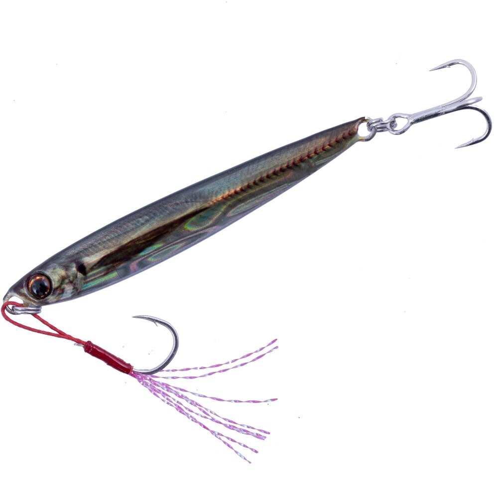 Leurre Métal Jig Major Craft Jigpara JPM-10 (UV) 10g - 50mm - Pour Pêche En Mer