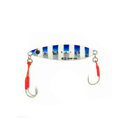 Major Craft Major Craft JPSLOW40-30 JigPara Slow 40g Zebra Iwashi X