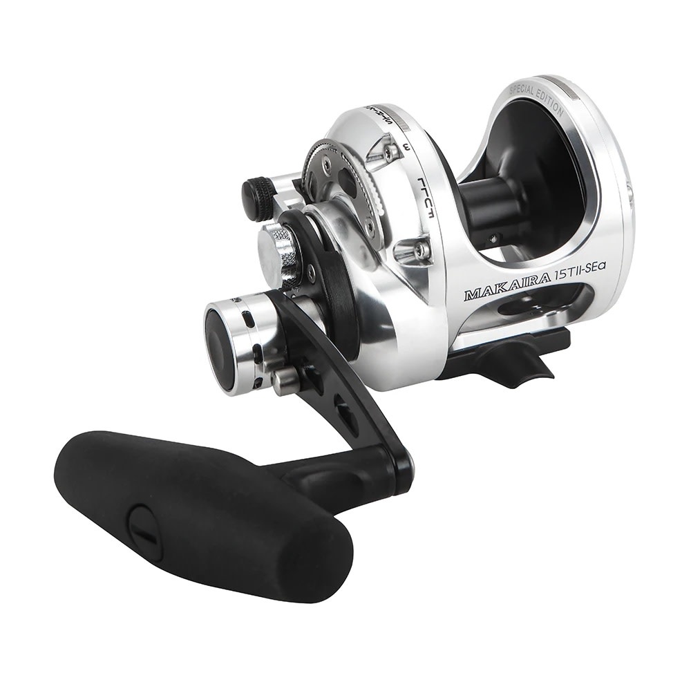 Okuma Reel Makaira Machined Aluminum SE 2-Speed Lever Drag Reel