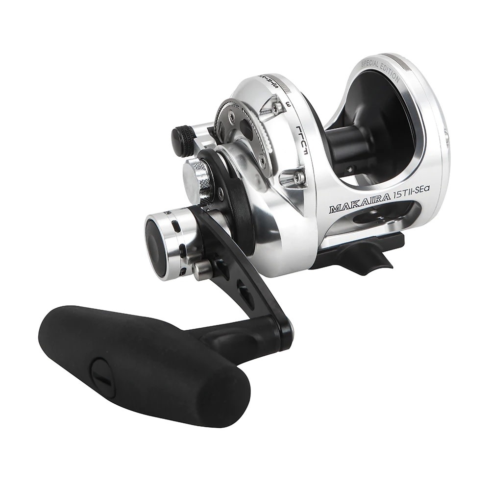 Okuma Makaira 50IIWSEA Silver - Angler's Choice Tackle Okuma Makaira 50IIWSEA Silver - Angler's Choice Tackle
