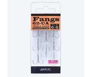 BKK Fangs-62-UA Treble Hooks