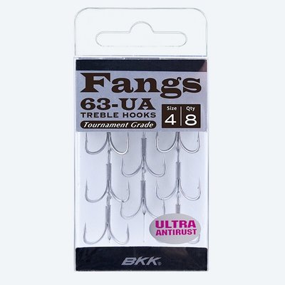 BKK BKK Fangs-63-UA Treble Hooks