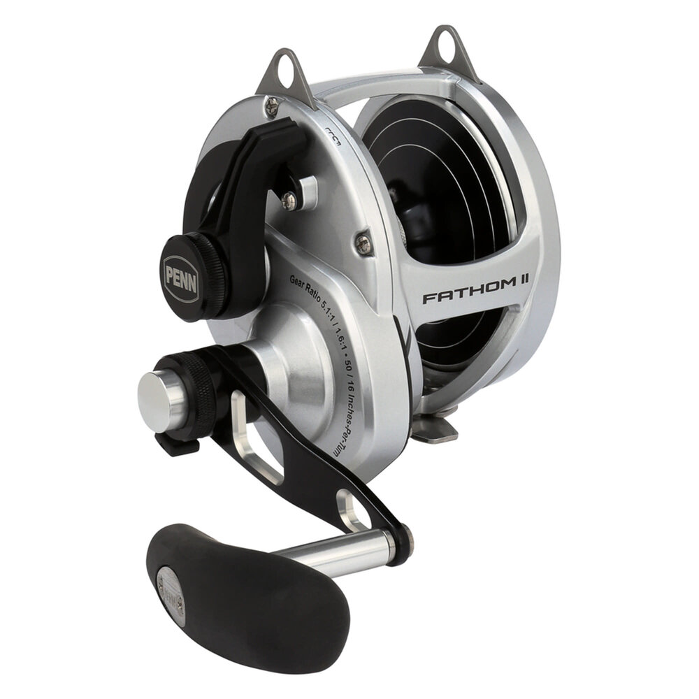 リール PENN Fathom II 15XNLD2 Penn Fathom II Two Speed Reels – CharkBait!