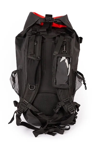 Mustad Waterproof Jig Fishing Tackle Bag Dark Grey/blue MB020 for sale  online