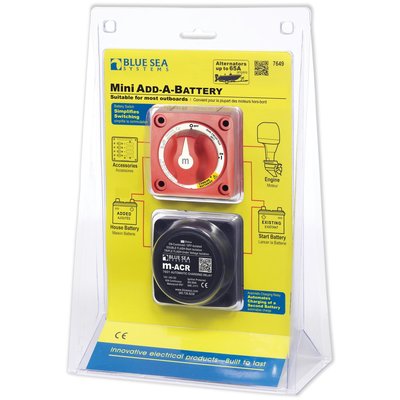 Blue Sea Systems Blue Sea Mini Add-A-Battery for most outboards