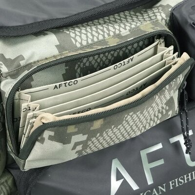 Aftco Aftco ATB37 Tackle Bag 37 Green Camo O