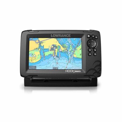 Lowrance Lowrance 000- Hook Reveal 7 Fishfinder / Chartplotter Combo Transducer with C-Map Contour Plus Charts